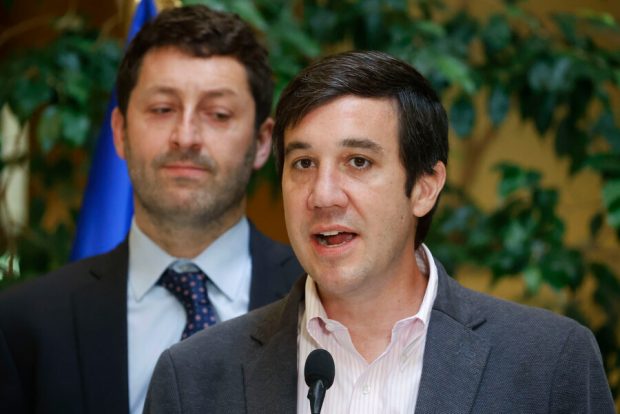 Punto de prensa diputado Guillermo Ramírez, presidente de la UDI