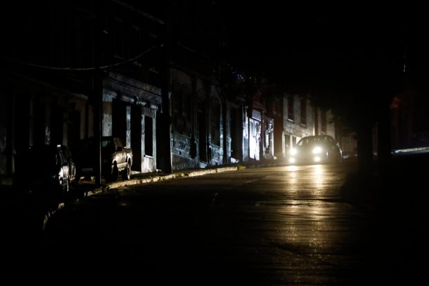 Corte de luz afecta a la region de Valparaiso