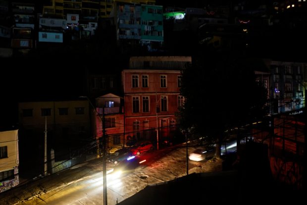 Corte de luz afecta a la region de Valparaiso