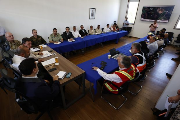 Sesión de Cogrid en Mulchén, para analizar la situación de los incendios forestales. X CONAF BioBío