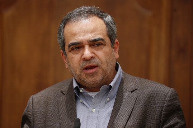 El senador y presidente del PPD, Jaime Quintana.