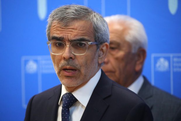 El ministro de Seguridad Pública, Luis Cordero.