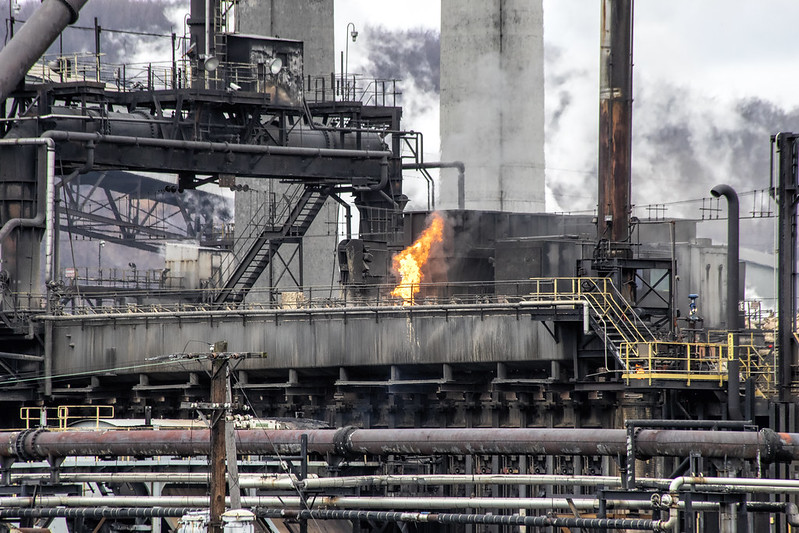 Planta U.S. Steel’s Clairton Coke Works en Clairton, Pensilvania.