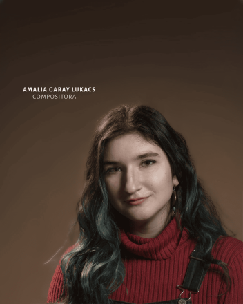 La compositora chilena, Amalia Garay.