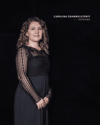 La cantante Carolina Grammelstorff.