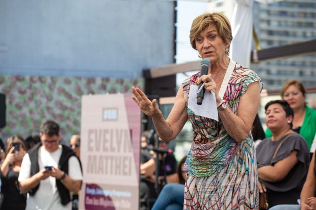 Alocución de Evelyn Matthei en conmemoración del Día Internacional de la Mujer en San Miguel.