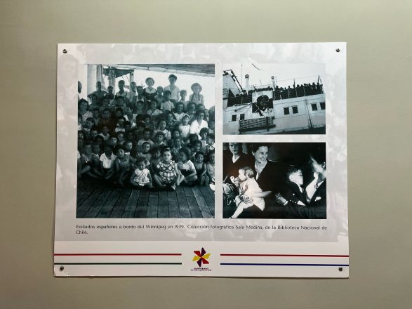 Exposición “Pasajes de la solidaridad de dos naciones hermanas: México – Chile. El exilio republicano español”