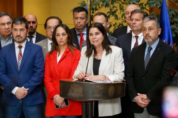 Punto de prensa de la bancada de Chile Vamos.