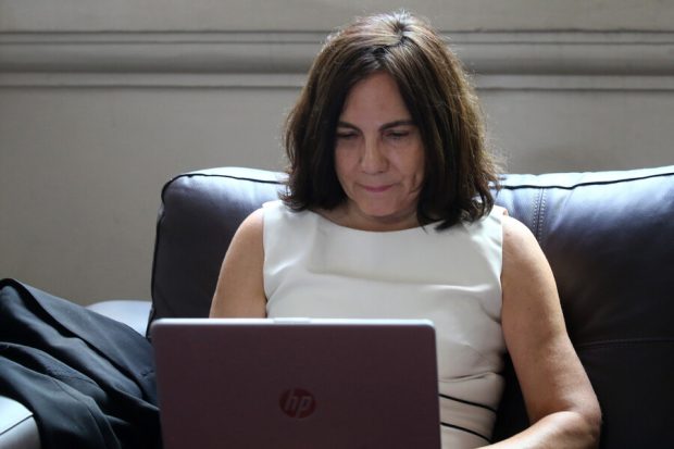 La fiscal Giovanna Herrera.