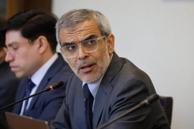 Luis Cordero en Comisión de Seguridad