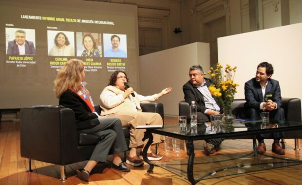 Panel de conversación sobre el informe de Amnistía Internacional 2024/25.