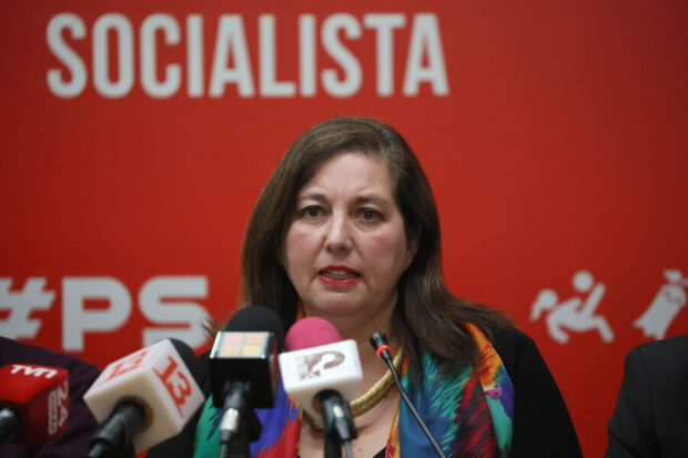 Presidenta del Partido Socialista, Paulina Vodanovic.