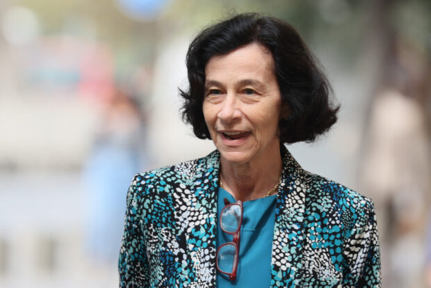 Presidenta del Banco Central, Rossana Acosta. 