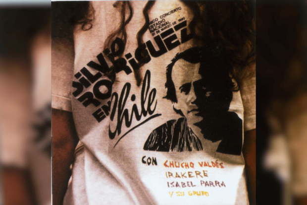 Carátula del disco "En Chile", de Silvio Rodríguez