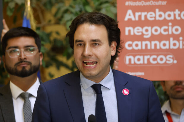 Valparaiso,18 de marzo 2025 Punto de prensa del diputado Vlado Mirosevic Sebastian Cisternas/Aton Chile