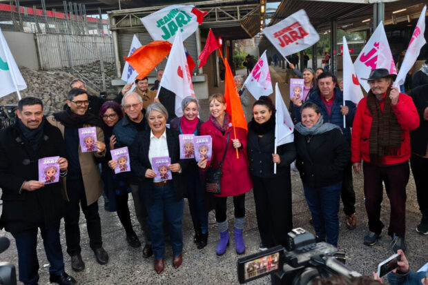 Acto de campaña Jeannette Jara