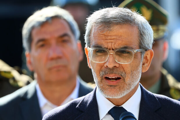 Santiago, 27 de mayo 2025. El ministro de Seguridad Publica, anuncia la entrada en vigencia de la Ley de Funerales de Alto Riesgo. Jonnathan Oyarzun/Aton Chile