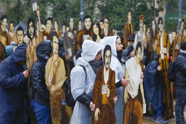 Marcha a 50 años del golpe de Estado.