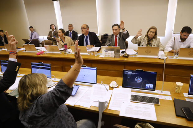 Valparaiso,24 de marzo 2025 Miguel Mellado durante la Comision Investigadora Caso Monsalve Sebastian Cisternas/Aton Chile