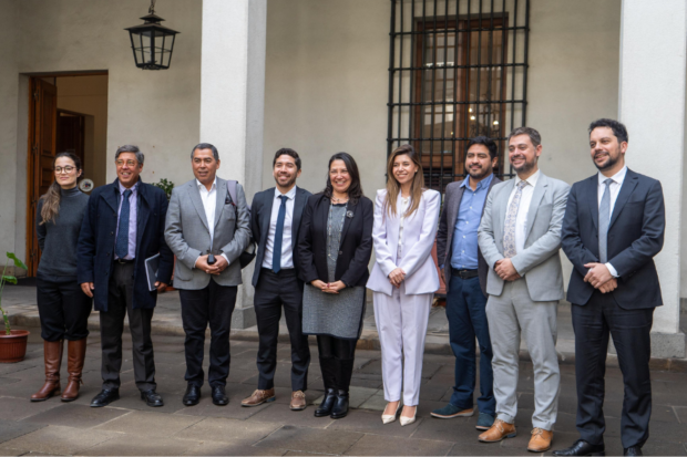 Bancada de diputados y diputadas socialistas