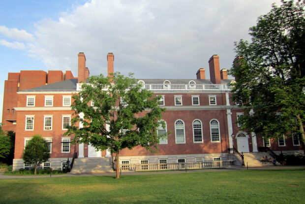Cambridge - Harvard Square: Radcliffe Yard - Longfellow Hallambridge - Harvard Square: Radcliffe Yard - Longfellow Hall, Estados Unidos, agosto 2010. Wally Gobetz