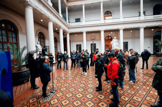 Día de los Patrimonios en la Casa Central de la U. de Chile