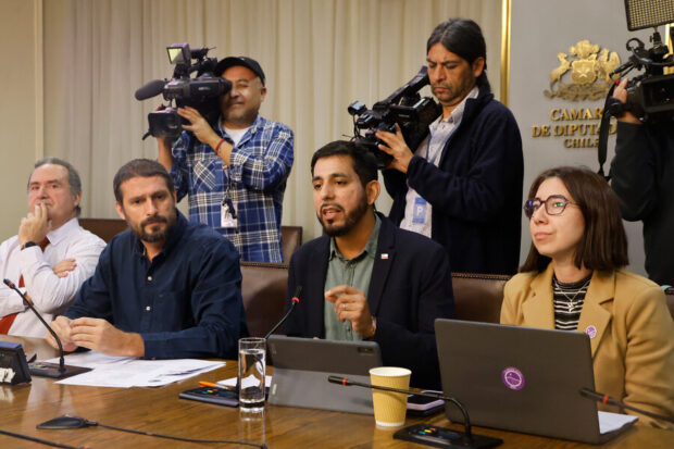 Jorge Brito en la Comisión de Pesca y Acuicultura.