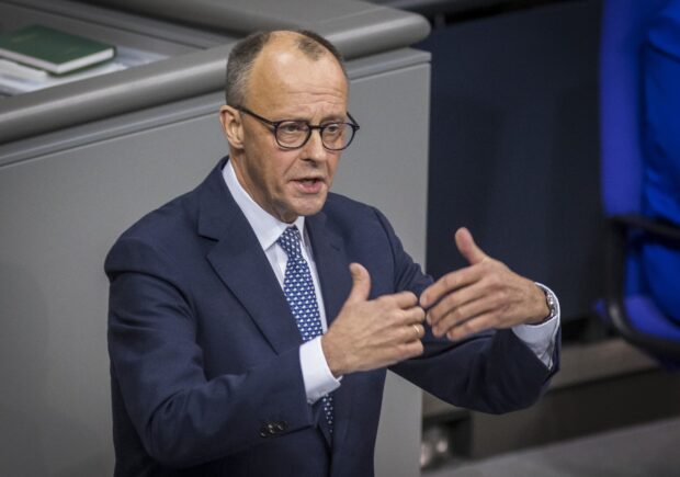 El lider conservador aleman, Friedrich Merz.