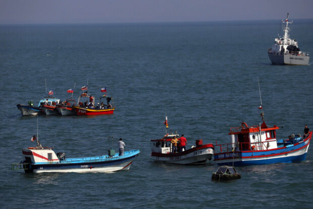 Pescadores artesanales. Foto: Juan Gonzalez/Aton Chile