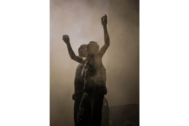 "Palestina tiene una pena", exposición del fotógrafo Belal Khaled.
