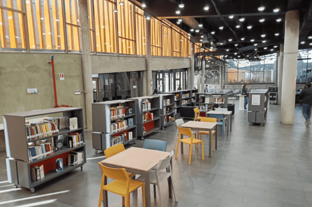 Biblioteca de Pudahuel. Foto: SNBP