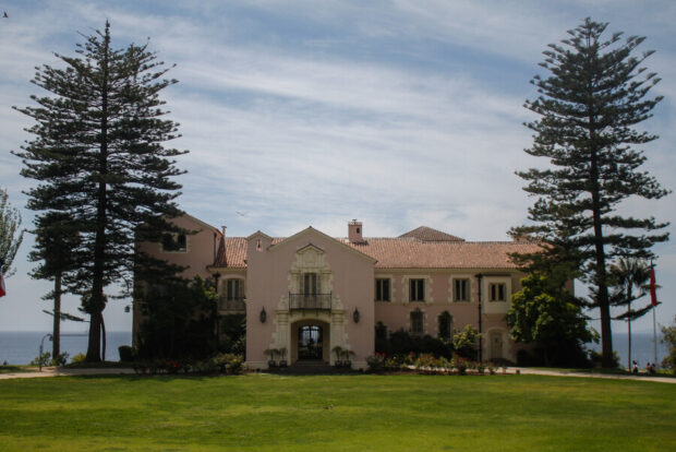 Palacio presidencial Cerro Castillo. Foto: Aton