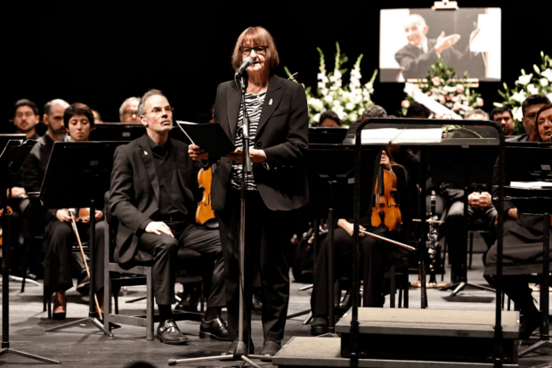 Despedida del Maestro Rodolfo Saglimbeni