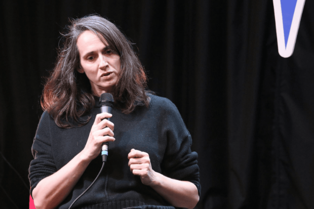 Hillary Hiner, investigadora del Núcleo de Diversidad y Género de la U. de Chile