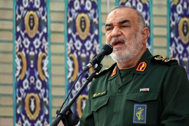 Hossein Salami, ex Jefe de la Guardia Revolucionaria Iraní, muerto por un bombardeo israelí. Vía X@ObsDelphi 13/06/2025