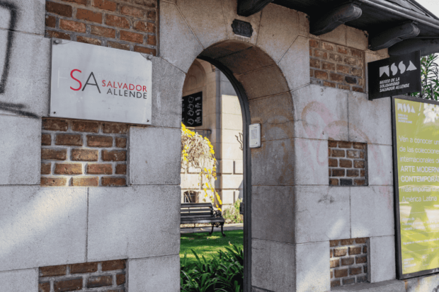 Palacio Heiremans de la Fundacion Salvador Allende en la calle República de la comuna de Santiago. Foto: ATON