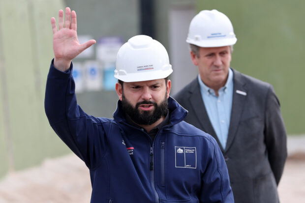 El Presidente de la República, Gabriel Boric Font.