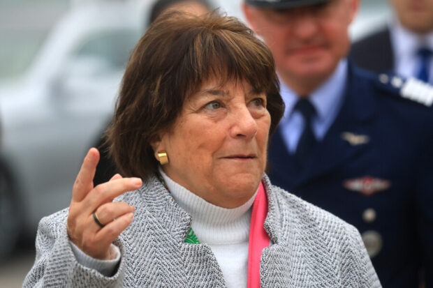 La ministra de Defensa, Adriana Delpiano.