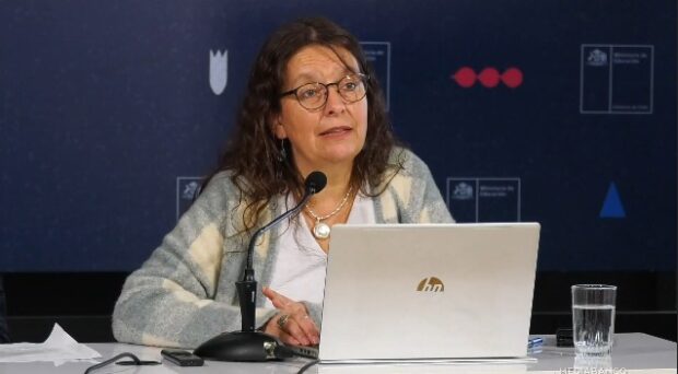 Subsecretaria de Educación, Alejandra Arratia.