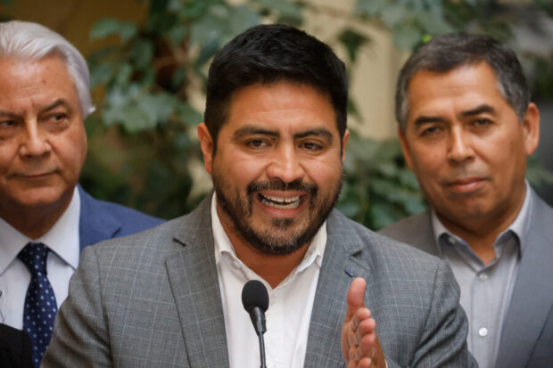 Punto de prensa del diputado Daniel Melo (PS).