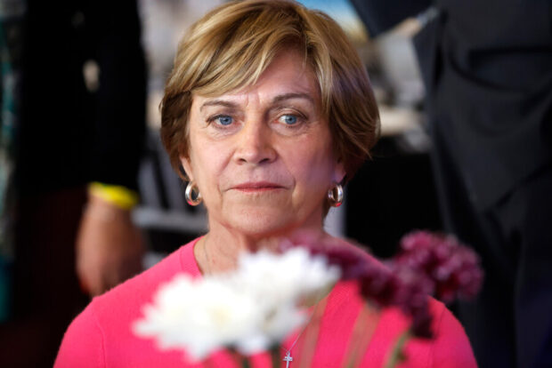 La abanderada presidencial de Chile Vamos, Evelyn Matthei.