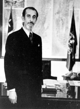 Imagen en blanco y negro de José Tohá