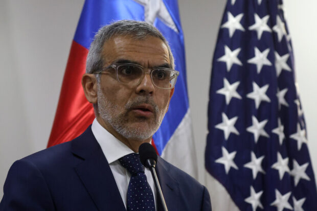 Ministro de Seguridad Pública, Luis Cordero.
