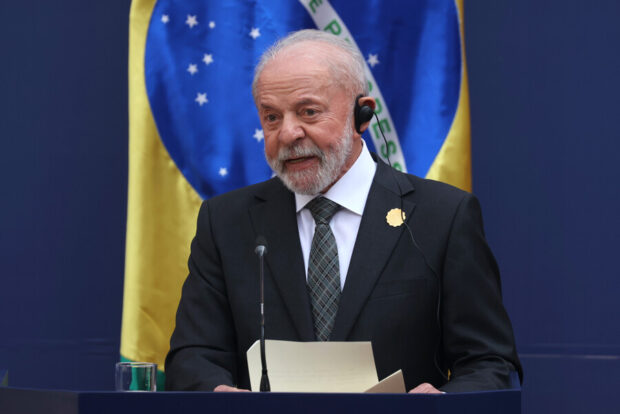 Presidente de Brasil, Luiz Inácio Lula da Silva.