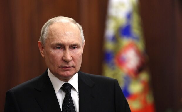 Presidente de Rusia, Vladimir Putin.