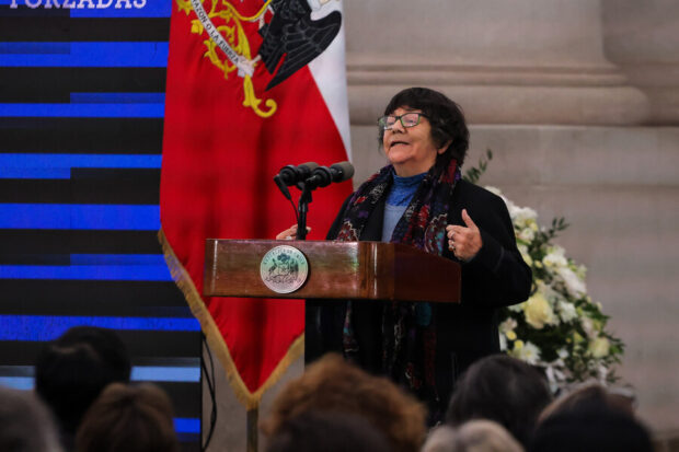 La presidenta de la Agrupación de Familiares de Ejecutados Políticos (AFEP), Alicia Lira.