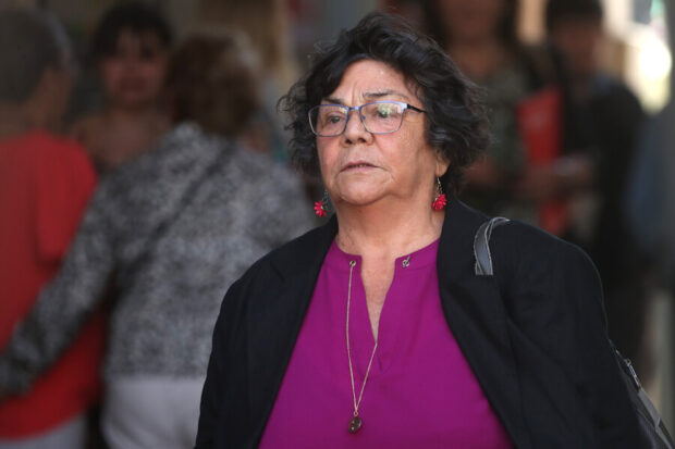 Alicia Lira, presidenta de la Agrupación de Familiares de Ejecutados Políticos.