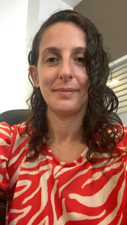 Anabella Montaner, abogada patrocinante de la denuncia e integrante de H.I.J.O.S. Capital