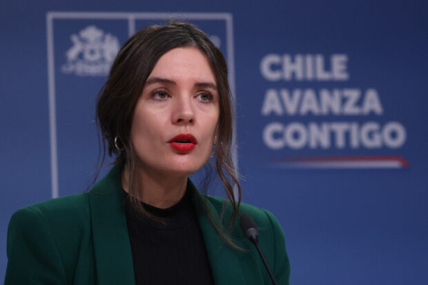 Vocera de Gobierno, Camila Vallejo. Foto: Aton.