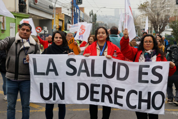 Día nacional por la defensa de la salud pública.